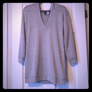 Sparkly Hooded Tunic